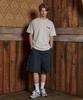 MAGOODGAN Bernard 4917 Big Pocket Cargo Dark Grey Bermuda Shorts