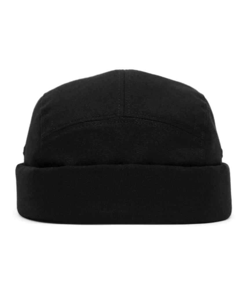 Eondeokeonteulol Cotton Camp Brimless Cap Mold Cap / Camp / Black