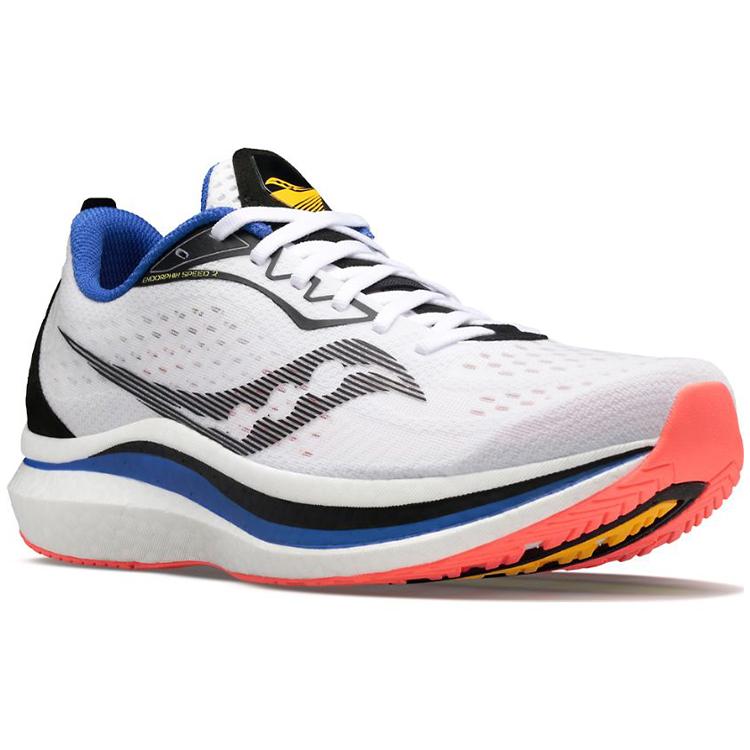 Saucony Endorphin Speed 2 White Blue Red S20688-84