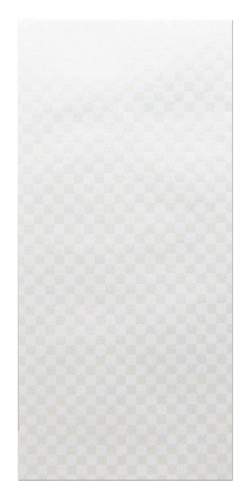 Kawasumi Washi Checkered with Washi Inner 10 Envelopes Kira-zome Envelopes, Pattern, White, Wrapping,