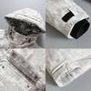 Winter Fat Man's Plus Size Camouflage Cotton Coat Loose Fat Extra Size Workwear Cotton Jacket 4X~10XL