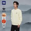 HLA Men's Fleece-lined Round Neck Sweatshirt