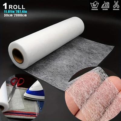 30/35CM Interlining Adhesive Tape Sewing Tool Non-woven Double-side Adhesive Tape DIY Invisible Suture Hot Melt Adhesive Tape