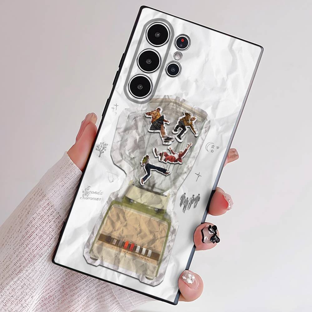Seconds-of-Summers-5SOS Phone Case For Samsung S Series S21 S22 S23 S24 S25 FE Plus Ultra TPU Soft To Skin-friendly Case