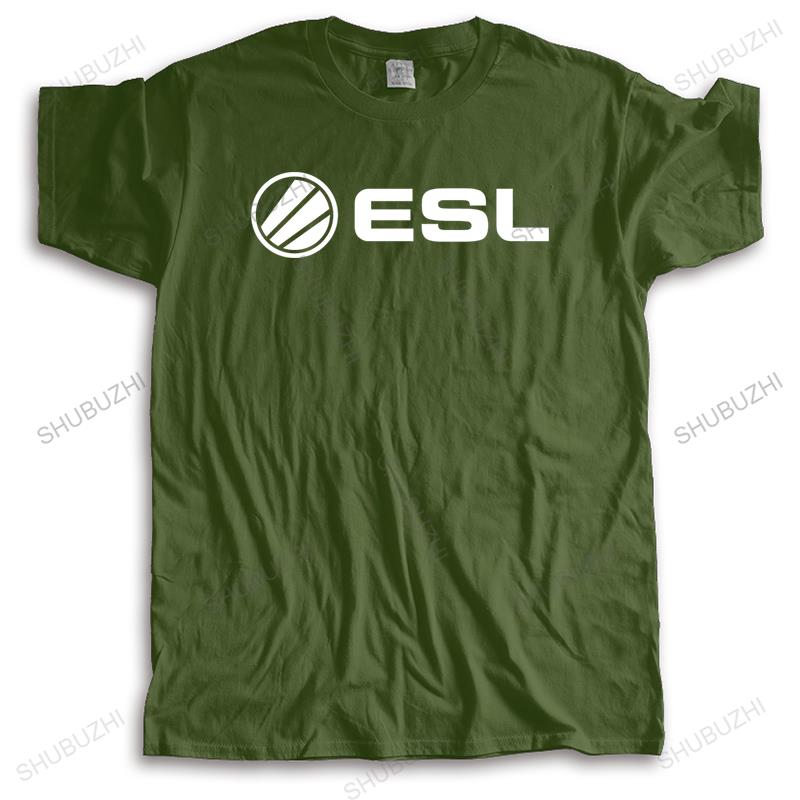 Esl Unisex TShirt Raglan Sleeve Tops Tees Homme Cs Go Csgo Dota2 Casual T Shirt Unisex Hip Hop Unisexs Cool Tshirt Cotton Tee Shirt