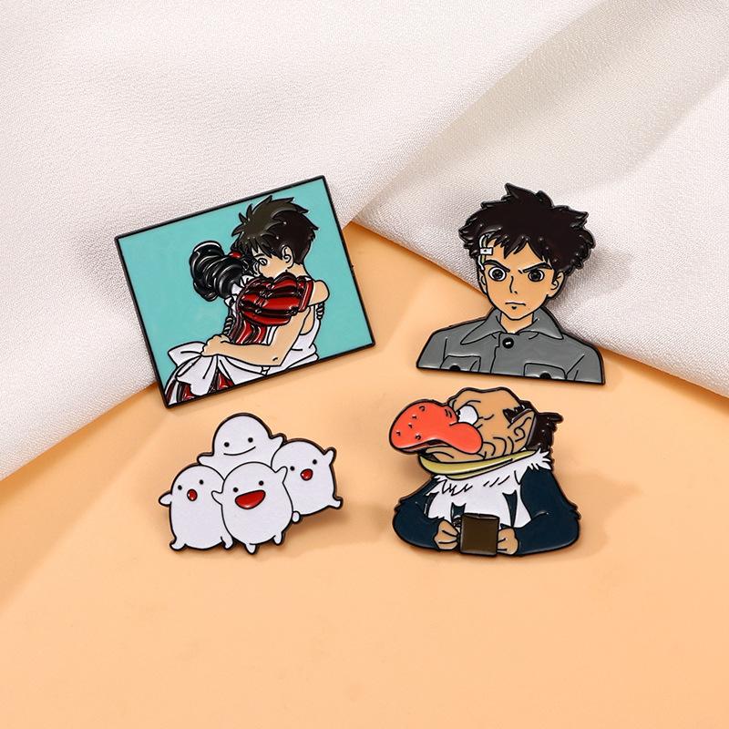 Enamel Pins Cosplay Anime Character Brooch Clothes Backpack Lapel Badges Fashion Jewelry Accessories For Friends Durable Gifts