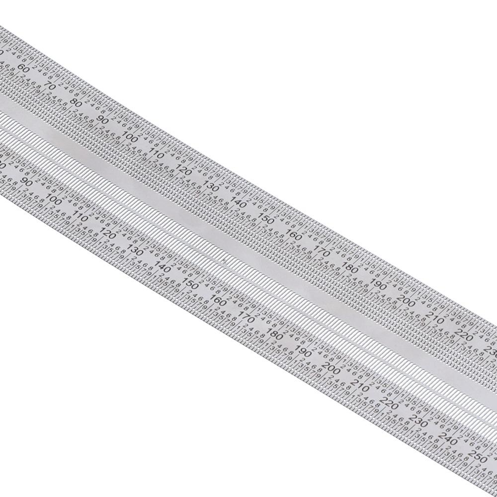 200mm T-Rule Hole Ruler Tshaped Marking Scale Portable Scribing Tool Precision Layout