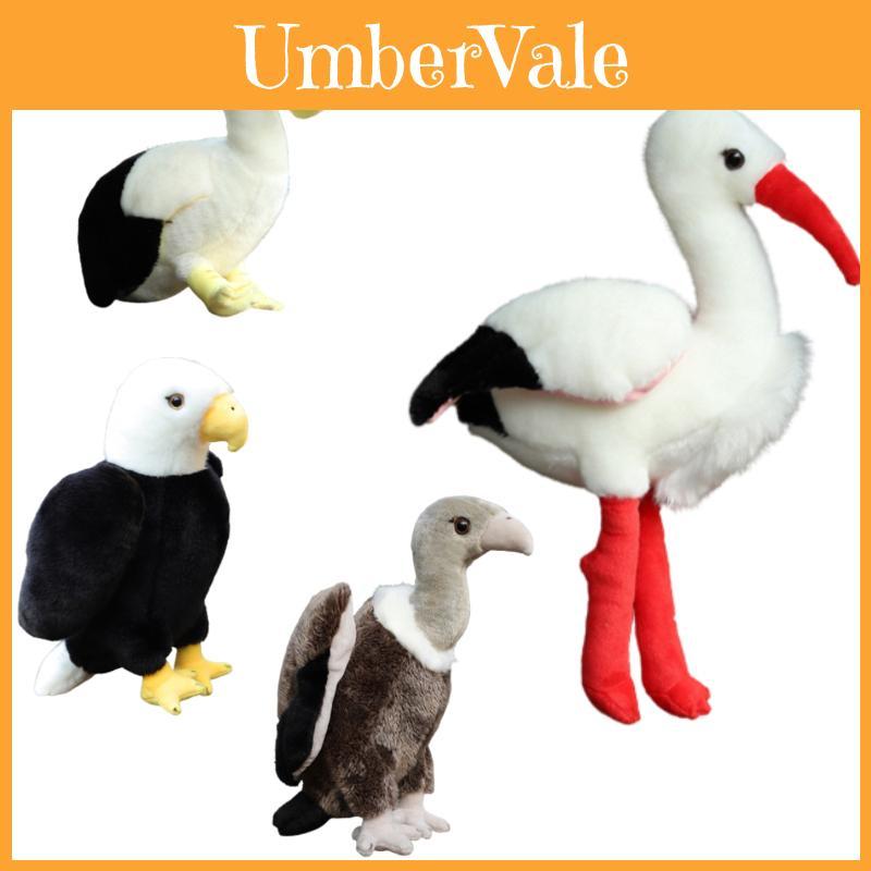 Realistic Eagle Plush Toy For Wildlife Enthusiasts 25cm/35cm/45cm