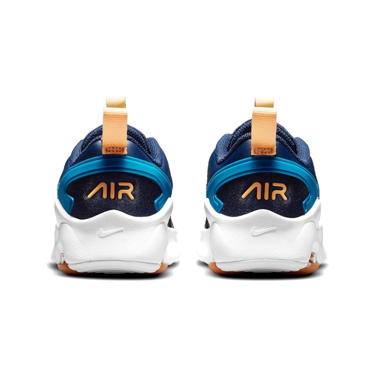 Nike Air Max Bolt Fabric Sports Low top Kids Lifestyle Shoes Blue Apricot Children Aged 3 7 Years Old CW1627-401