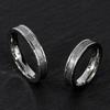 [varnish] Meteorite Meteorite Ring Ring Stainless Simple KN-RG001-MT (No. 11)