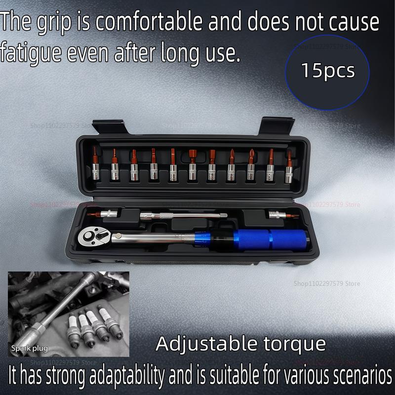 High Precision Torque Preset Wrench 2-24Nm Adjustable Ratchet Quick Release Tool for Automotive Mechanical Repair