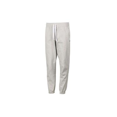 Downtown Drawstring Woven Joggers Men Bottoms Light-Grey 531434-09