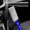 Car Air Conditioner Vent Cleaning Brush Auto Accessories For Subaru Forester SG5 SH SJ Impreza XV Legacy Outback WRX STI GC8 Tribeca