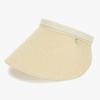 CR13A Women's Flexi Weaving Sun Cap Ivory Comfortable