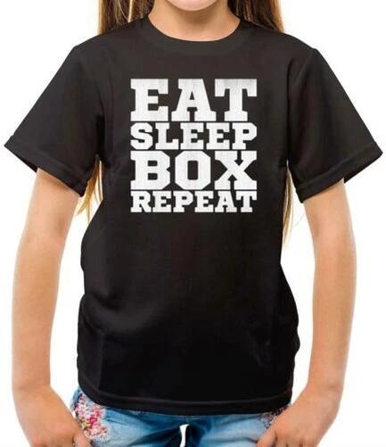 Eat Sleep Repeat Box - T-Shirt - Boxer - Boxing - Fan - Love - Fighter 100