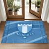 Malmö FF Design Kristall-Samt-Teppich Weich Dekorative Matte für Schlafzimmer Eingang