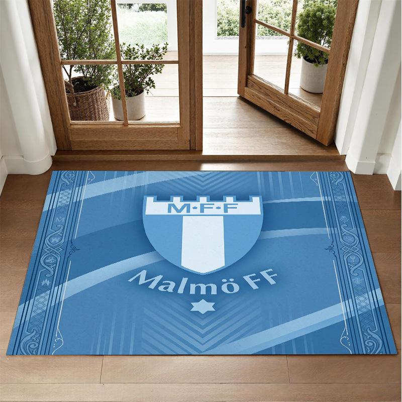 Malmö FF Design Kristall-Samt-Teppich Weich Dekorative Matte für Schlafzimmer Eingang