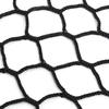 100Cm X 70Cm Black Nylon Car Trunk Net Luggage Storage Organizer Bag Rear Tail Mesh Network With 4 Hooks