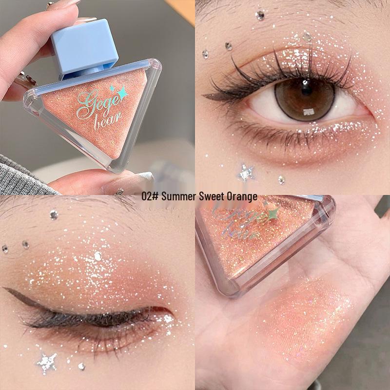 Переливающиеся жидкие тени для век с шиммером - Корейский стиль  Одна слеза 6.5ml