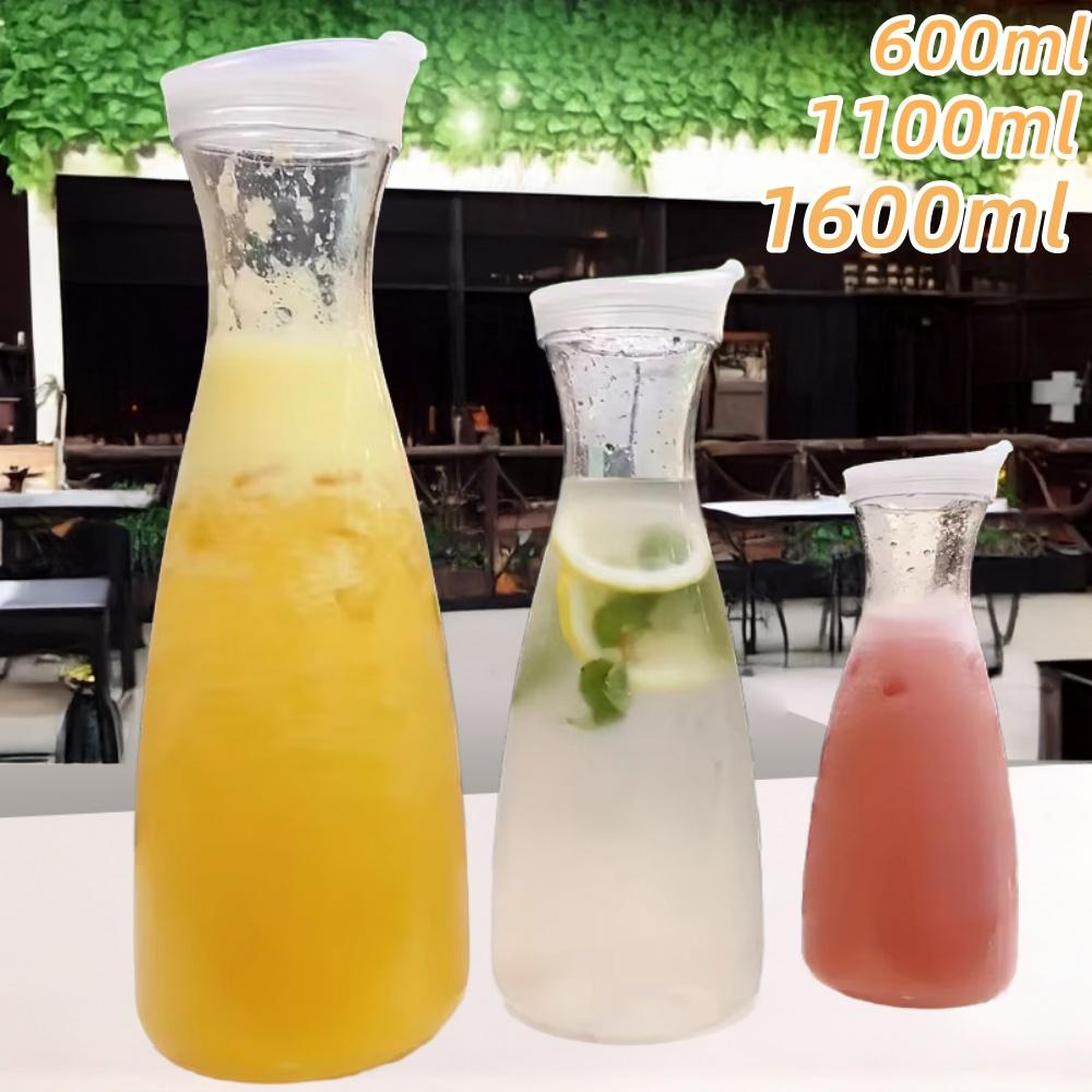1/3pcs Large Capacity Water Jug Beverage Juice Container With Lid for Cold Drinks Fridge Plastic Water Pot Home Iced Tea Kettle