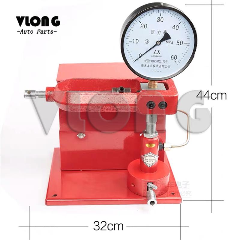 High Quality Fuel Injector Nozzle Tester Injector Checker With Pressure Gauge For Bosch / Denso Common Rail Injector Tester PJ60