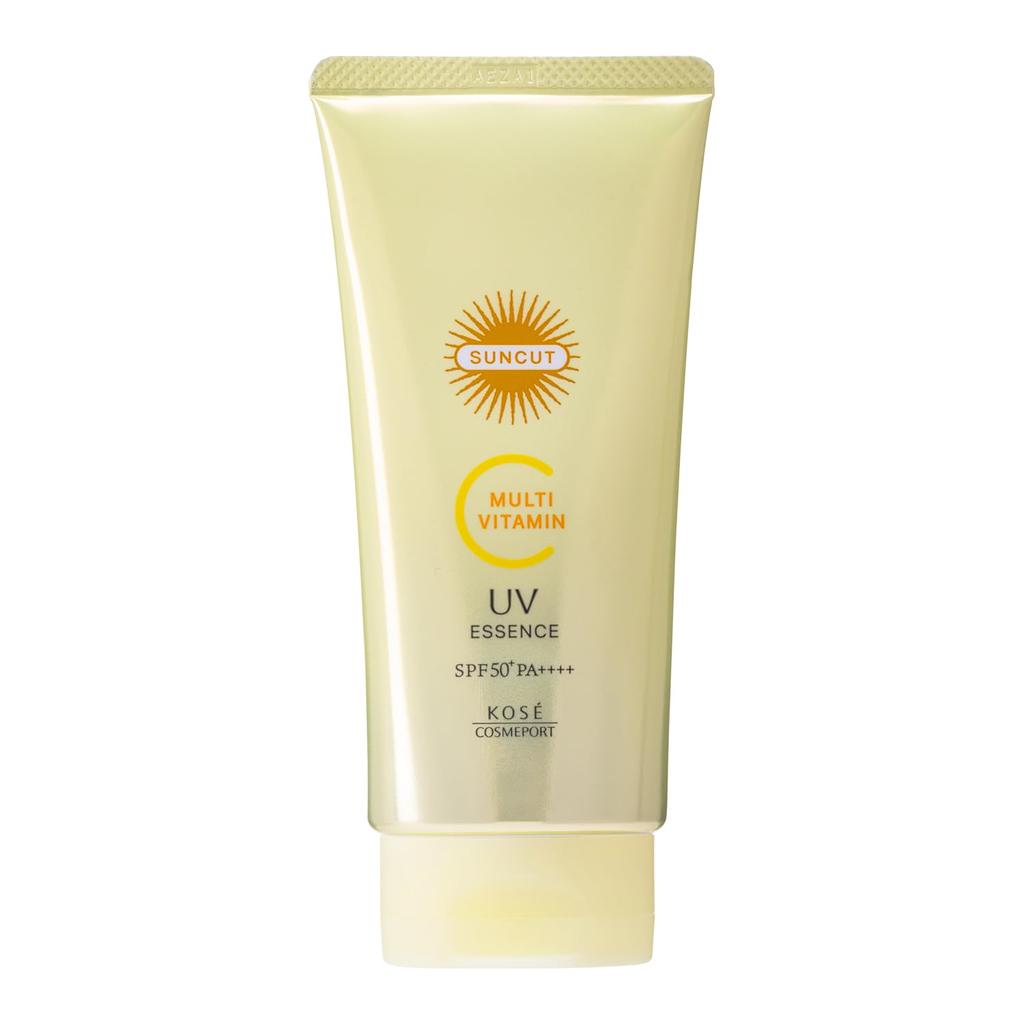Suncut KOSE Multivitamin UV Essence 80g Sunscreen with Bonus SPF50+ PA++++