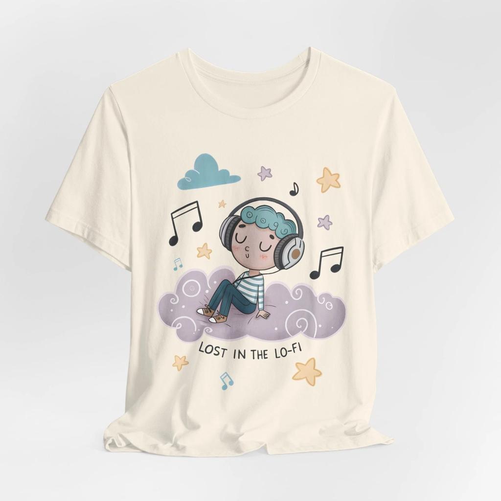 Lo-Fi Vibes T-Shirt – Relaxed Music Lover Graphic Tee for Everyday Chill