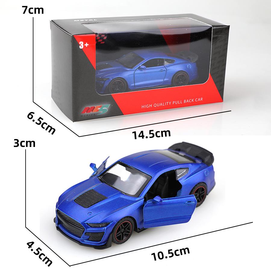 Norson 1:43 Alloy Metal Pull-Back Sports Car Model Toy for Boys