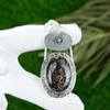 Easter Sale 925 Sterling Silver Turritella Agate Gemstone Bezel Pendant Jewelry