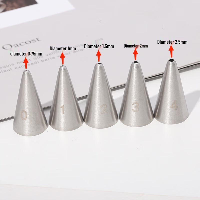 Heart Writing Piping Nozzle and Converter Set