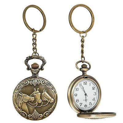 Pocket Watch Keychain- Creative Birthday, Rakshabandhan Gifts for Brothers and Sisters