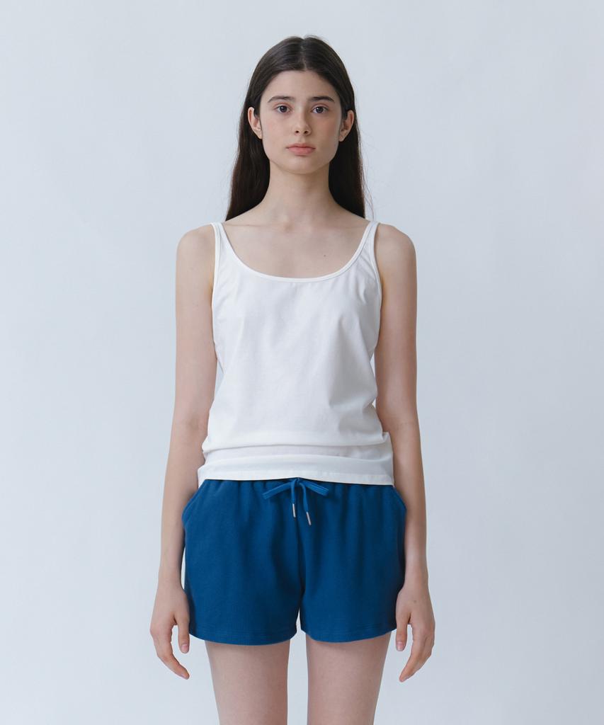 Yulago Waffle Banding Shorts