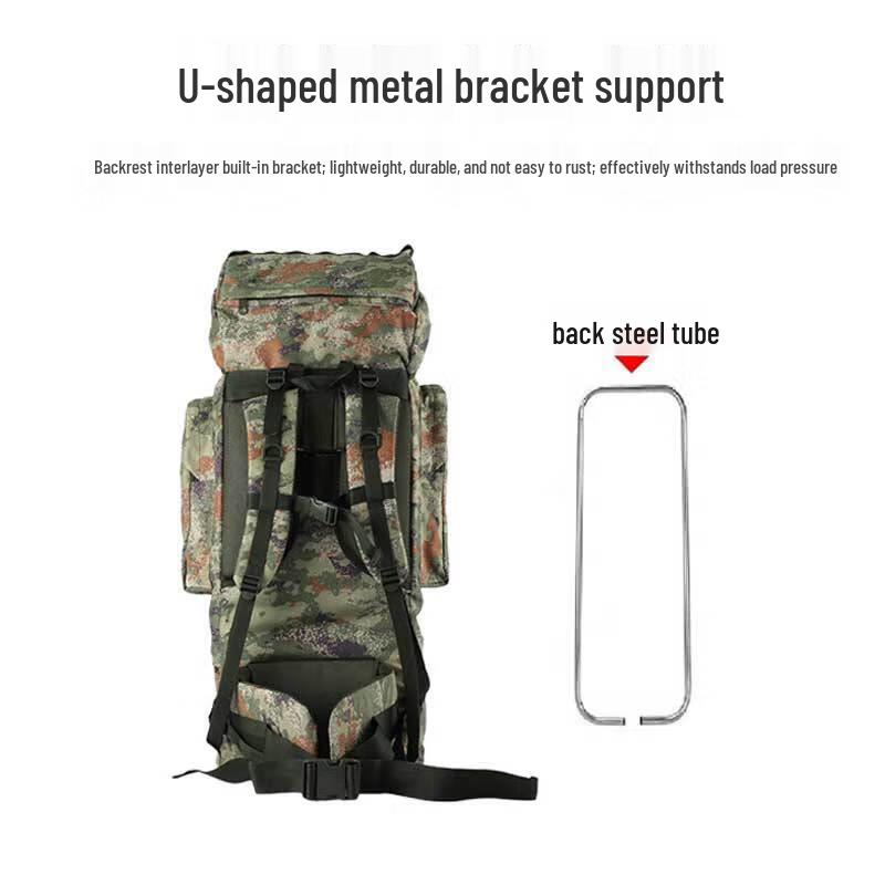 Naiqi 110L Large Capacity Camouflage Outdoor Backpack