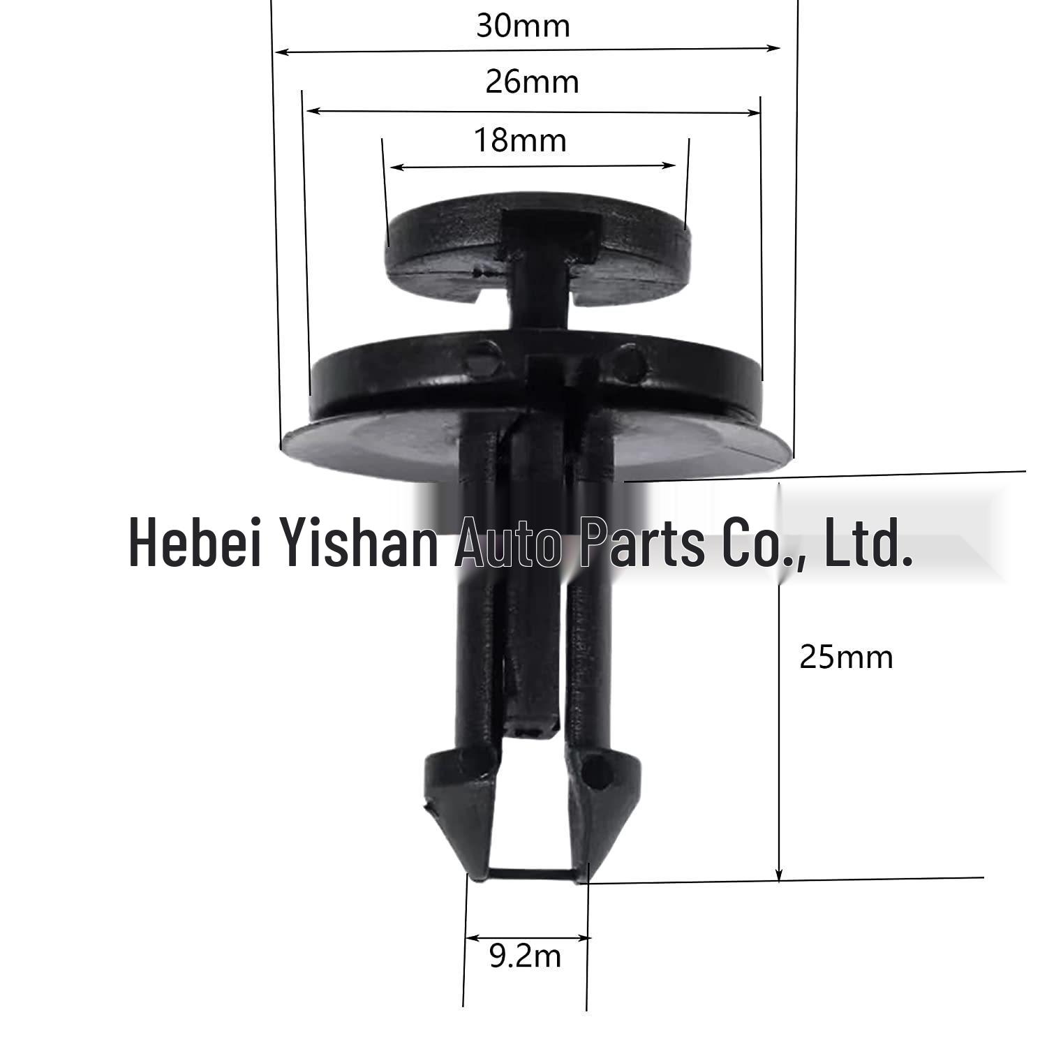 

Buick Chevrolet Передний дефлектор воздуха Клипса и втулка Запасная часть 15733971 Yes чёрный