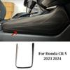 For Honda CRV CR-V 2023 2023 Car Accessories ABS Plastic Carbon Center Gear Shift Panel Sticker Cover Trim 1Pcs Fit LHD! RHD!