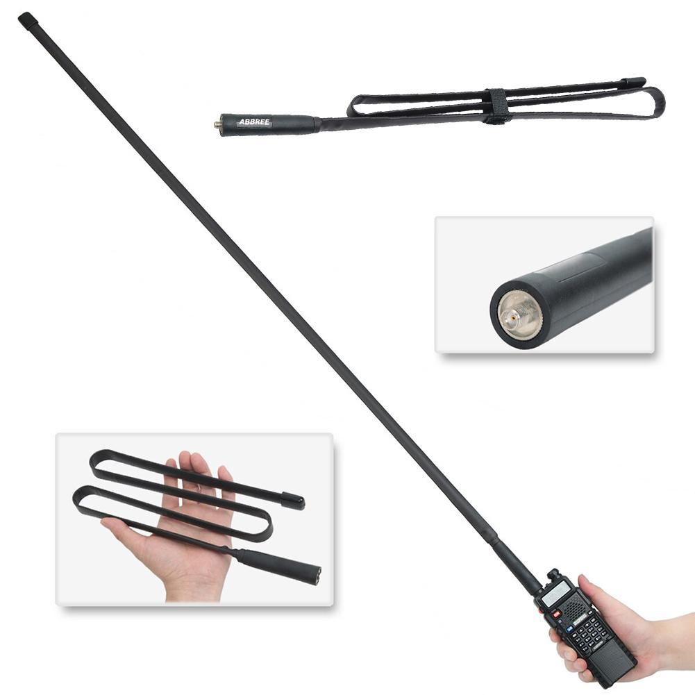 

Двусторонняя радиоантенна 144/430 МГц складная любительская радиоантенна SMA Female двухдиапазонная для радио Baofeng UV 5R UV82 BF 888S Quansheng