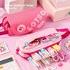 Lotso Drie Laags Etui Met Grote Capaciteit Voor Schoolspullen Meisjes