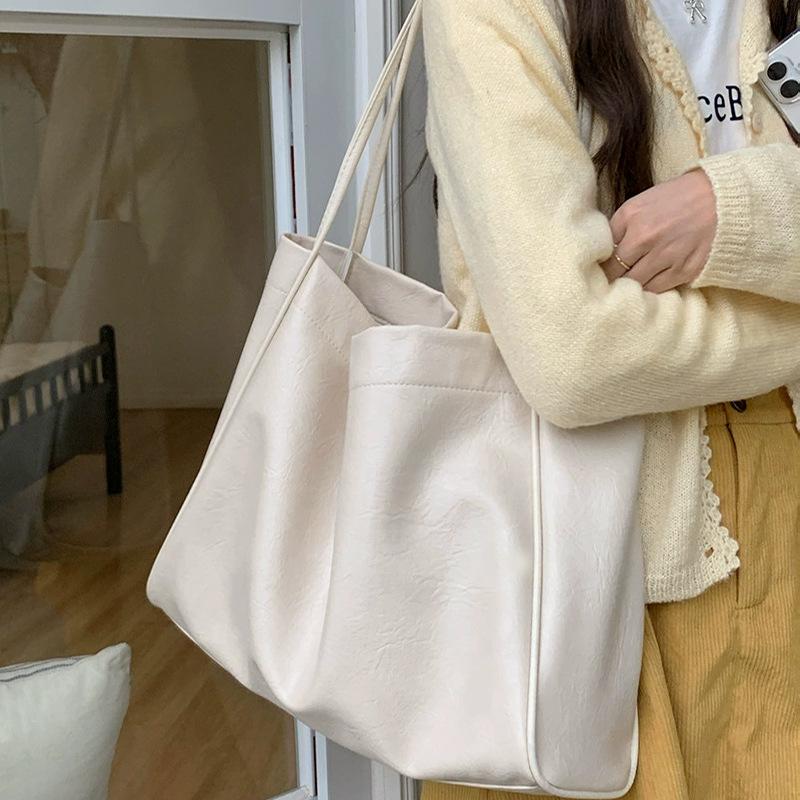 Simple Leisure Large Capacity Women's Bag Fashion Lazy Commuter Tote Bag Niche Shoulder Bag