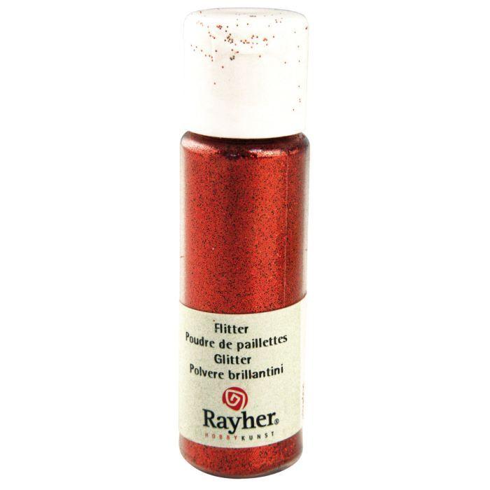 Poudre de paillettes - Rouge clair - Ultrafine …