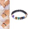 Zodiac Galaxy Beaded Bracelet With Natural Stones And Star Element For Men Women
