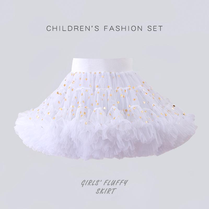 Princess Tutu Skirt for Girls - Fluffy Mesh Christmas Dress