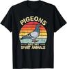 Pigeons Are My Spirit Breeder Vintage Doves Retro Pigeon Gift Unisex T-Shirt