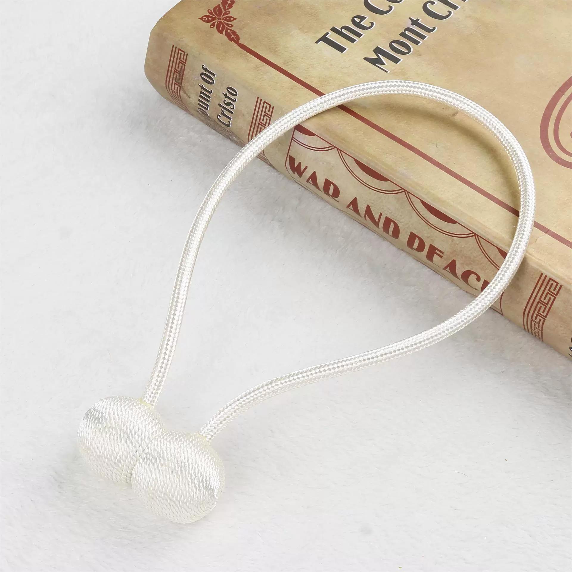 

Curtain Tiebacks, Earphone Shaped Curtain Clips, No Drill Curtain Holdbacks Gifts Birthday Graduation белый