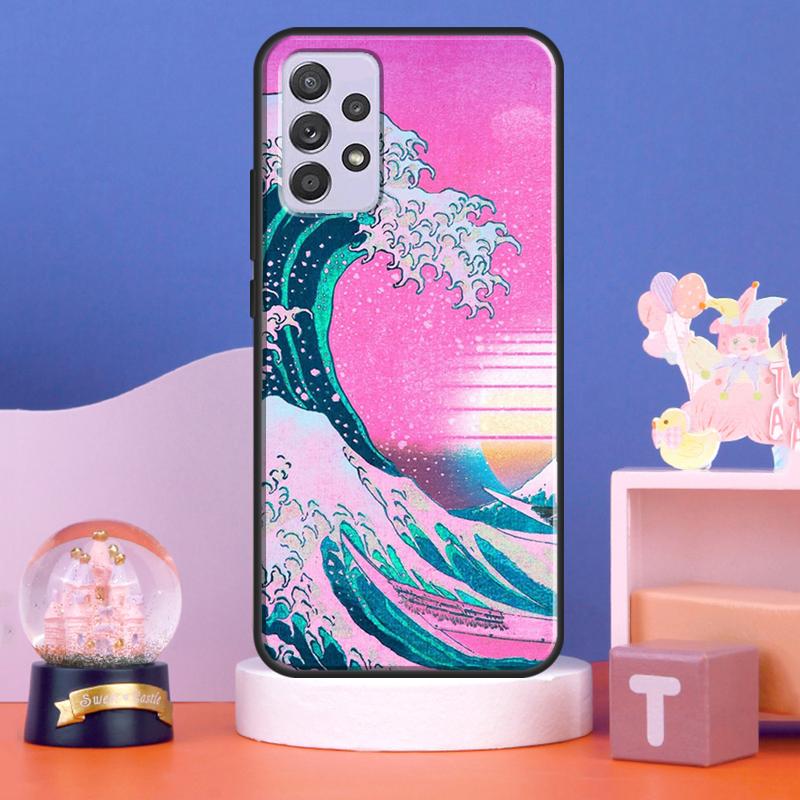 Great Wave Off Kanagawa Japan Case For Samsung Galaxy A32 A52 A12 A16 A26 A36 A56 A15 A35 A55 A34 A54 A13 A33 A53 A17 A06