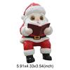 Santa Claus Reading Book Night Light Christmas Night Lamp LED Christmas Night Light for Bedroom