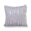 Airldianer Latest Plush Pillowcase Gentle Wool Gold Silver Furry Cushion Pad Case Square Waist Throw Pillow Case Gifts Faux Fur