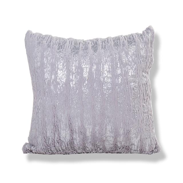 

Airldianer новая плюшевая наволочка из мягкой шерсти, цвета: золотистый, серебристый, пушистая, наволочка с квадратной талией, наволочка, подарки из искусственного меха 43x43cm серый