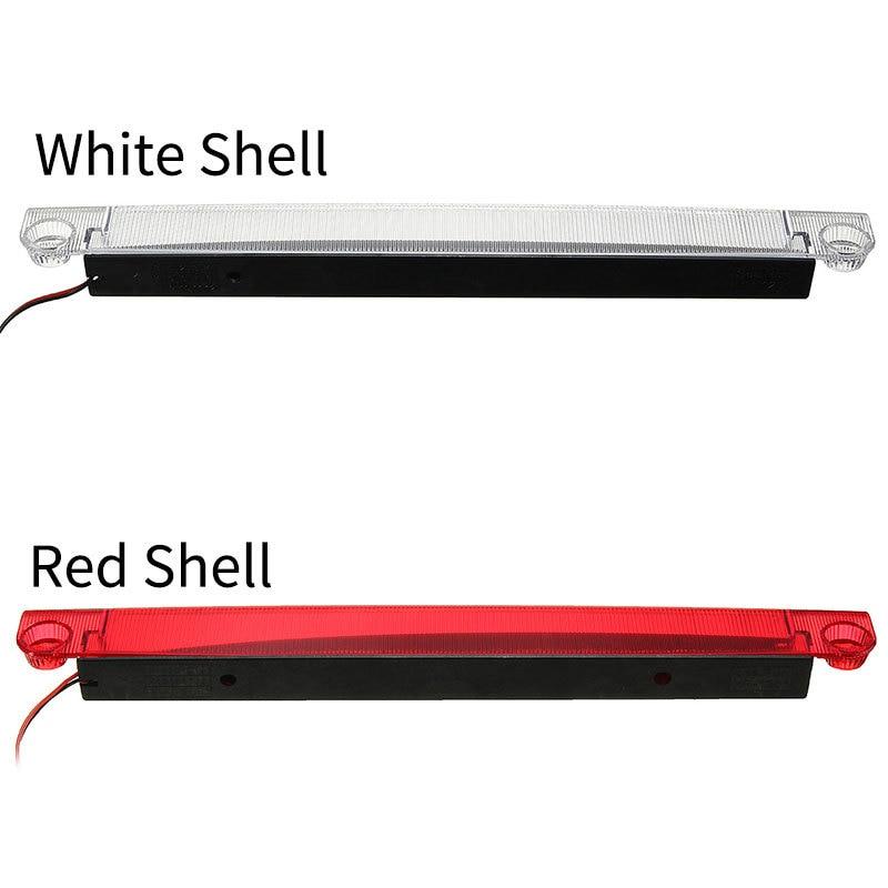 Unverisal DC 12V Car Rear Tail Third Brake Stop Reversing Lights 18 LED Red High Mount Stop Light 30cm Rear Tail Light