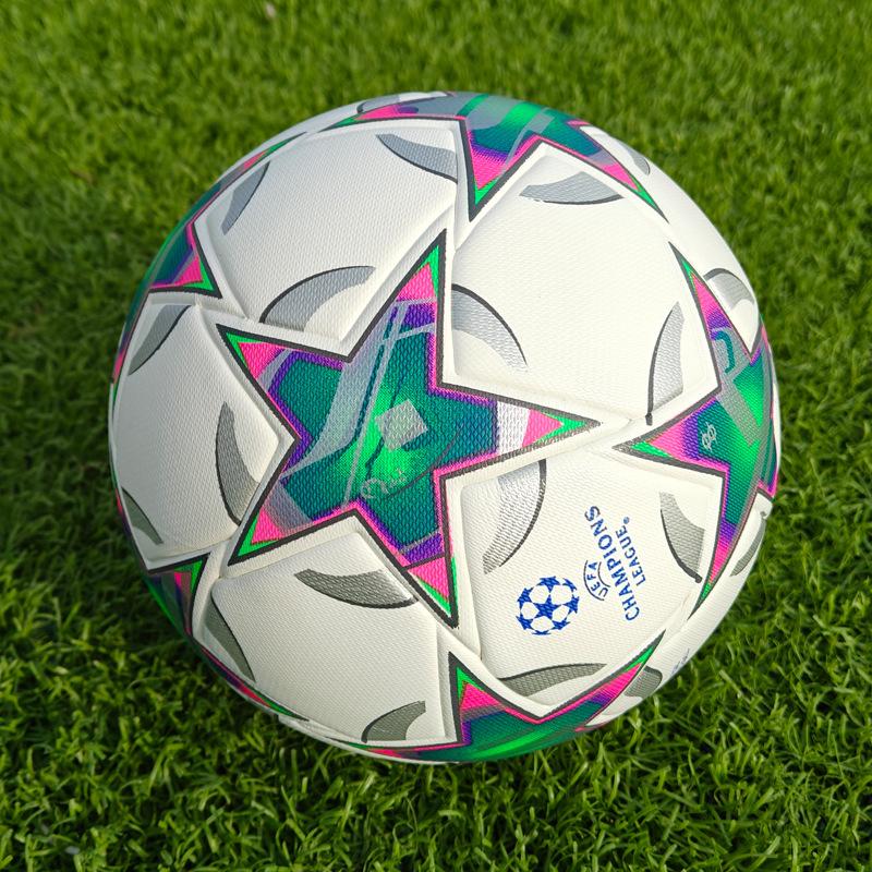 Nová verze Samolepka Modrá Hvězda Špatného Rohu Fotbal Pu Pro Dospělé Profesionální Odolná proti Opotřebení Nevybuchující Tréninková Soutěžní Mladistvý Zkouška