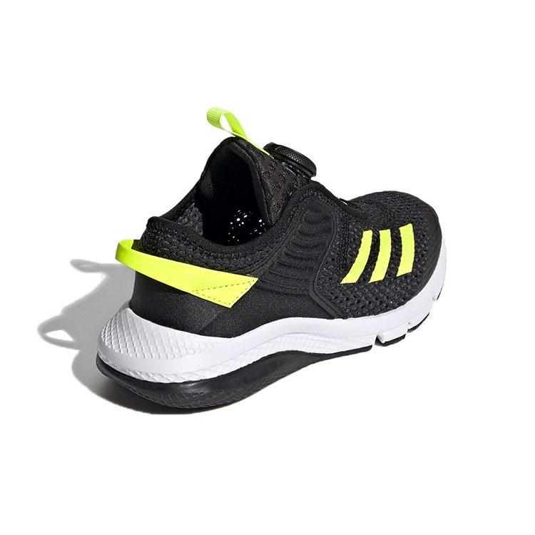 adidas Activefle Boa Abriebfeste Niedrige Laufschuhe Schwarz Grün Kinder FY0280